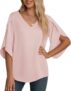 Women’s Chiffon Blouse Ladies Tops Elegant size M