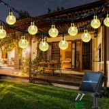 50 LED Solar Garden Lights, 8 Modes, Waterproof