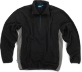 Workwear Men’s 2-tone 1/4 Zip Fleece Fleece Jacket